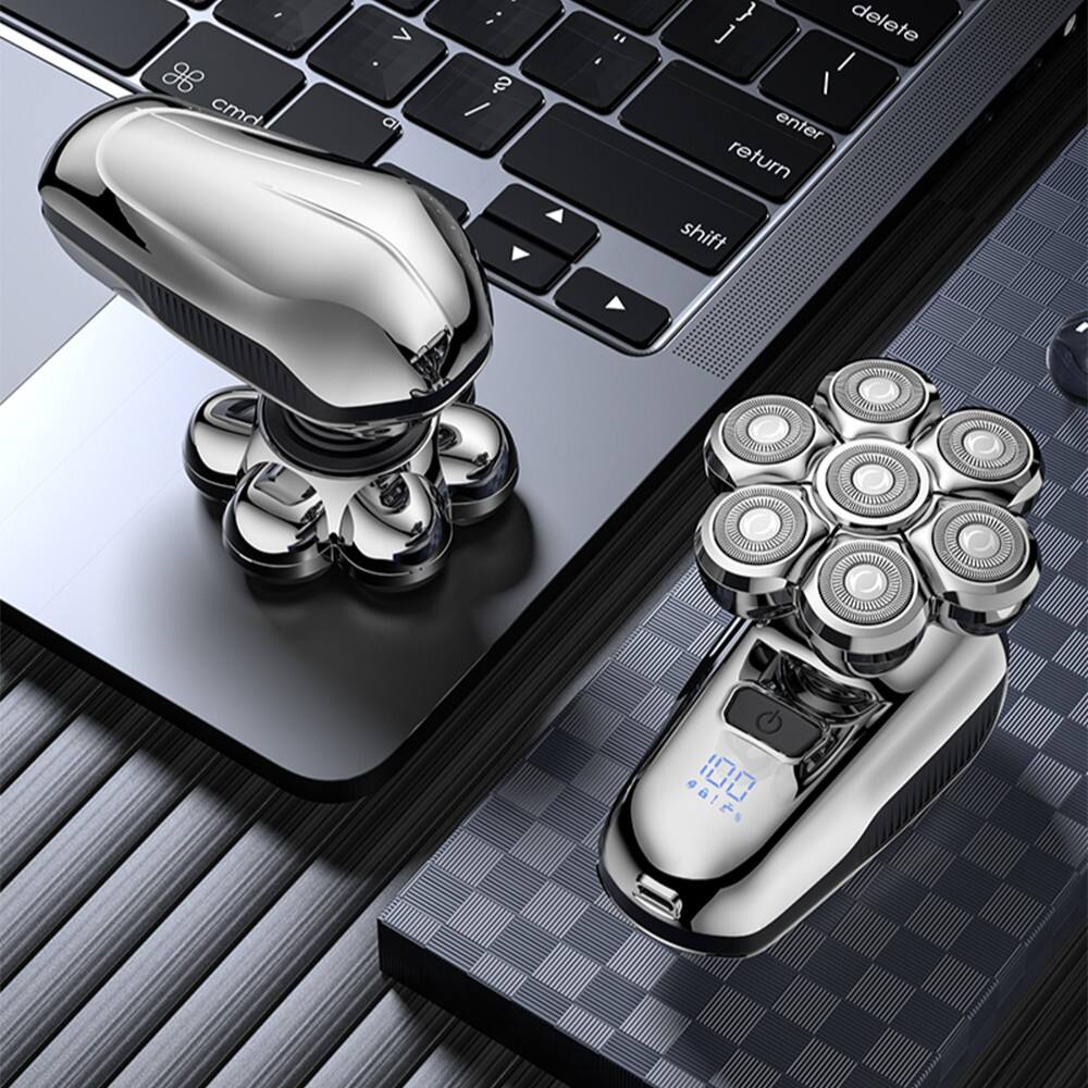 FK-8611 工業用坊主シェーバー：7枚刃、IPX6対応、CE／ISO9001認証